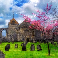Buy canvas prints of Final Resting Place in Spring  by Framemeplease UK