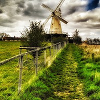 Buy canvas prints of Woodchurch Windmill by Framemeplease UK