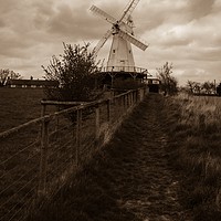 Buy canvas prints of Path to the mill by Framemeplease UK