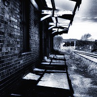 Buy canvas prints of Abandoned Train station  by Framemeplease UK