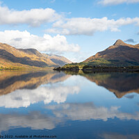 Buy canvas prints of Pap of Glencoe reflections by Kay Roxby