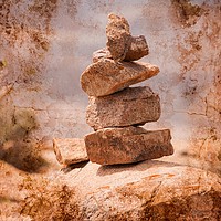 Buy canvas prints of Rock pile by Stephen Giles