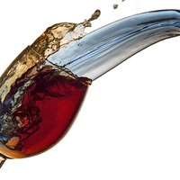 Buy canvas prints of Wine glass fluid motion by Sebastien Coell