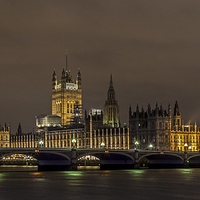 Buy canvas prints of London cityscape with big ben by Sebastien Coell