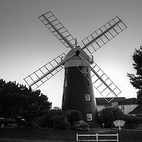 Buy canvas prints of Mundesley Windmill by Sebastien Coell