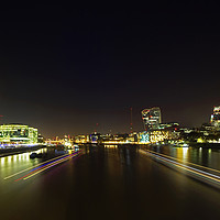 Buy canvas prints of London cityscape from Tower bridge by Sebastien Coell