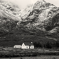 Buy canvas prints of Lagangarbh Cottage  by Sebastien Coell