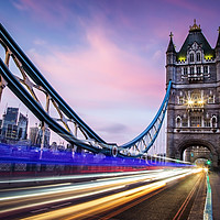 Buy canvas prints of The majestic Tower bridge by Sebastien Coell