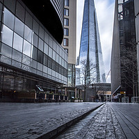 Buy canvas prints of The Shard in London by Sebastien Coell