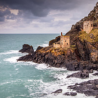 Buy canvas prints of Botallack mines Cornwall.. by Sebastien Coell