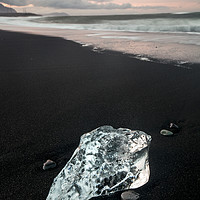 Buy canvas prints of diamond beach iceland by Sebastien Coell