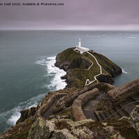 Buy canvas prints of South Stack Lighthouse by Sebastien Coell