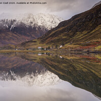 Buy canvas prints of Scotland Loch Reflections, by Sebastien Coell