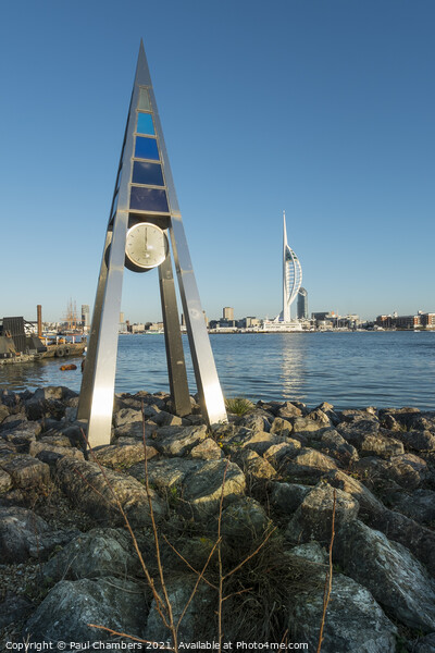 Spinnaker Tower Picture Board by Paul Chambers