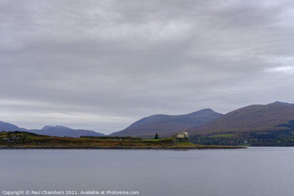 Duart Castle Picture Board by Paul Chambers