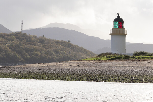 Corran Point Lighthouse  Picture Board by Paul Chambers