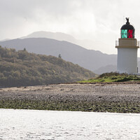 Buy canvas prints of Corran Point Lighthouse  by Paul Chambers