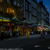 Buy canvas prints of Coach & Horses Wellington Street Covent Garden London by Paul Chambers