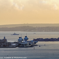 Buy canvas prints of Majestic Fleet in Portsmouth by Paul Chambers