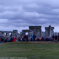 Buy canvas prints of Winter Solstice Stonehenge by Paul Chambers