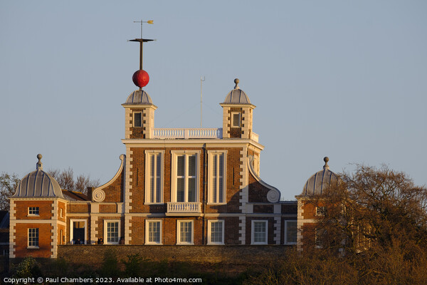 The Golden Hour at Royal Observatory Greenwich Picture Board by Paul Chambers