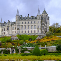 Buy canvas prints of Majestic Dunrobin Castle overlooking the Moray Fir by Paul Chambers