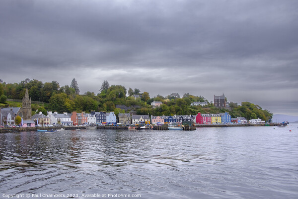 Vibrant Tobermory: A Colourful Haven Picture Board by Paul Chambers