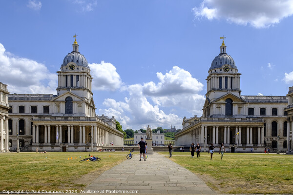 Iconic Greenwich: The Royal Hospital Picture Board by Paul Chambers