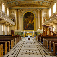 Buy canvas prints of Sacred Sentinels: St Peter & St Paul Chapel by Paul Chambers