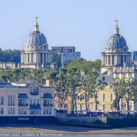 Buy canvas prints of Trafalgar Tavern and the University of Greenwich by Paul Chambers