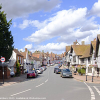 Buy canvas prints of Historical Charm of Lavenham High Street by Paul Chambers