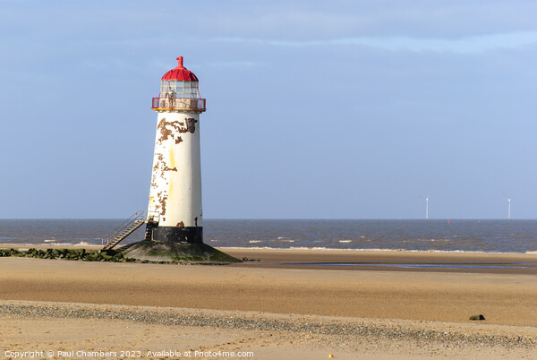 Talacre Beacon: Coastal Guardian Picture Board by Paul Chambers