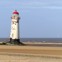 Buy canvas prints of Talacre Beacon: Coastal Guardian by Paul Chambers
