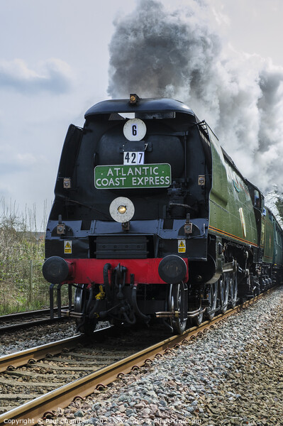 'Historic Atlantic Coast Express Journey' Picture Board by Paul Chambers