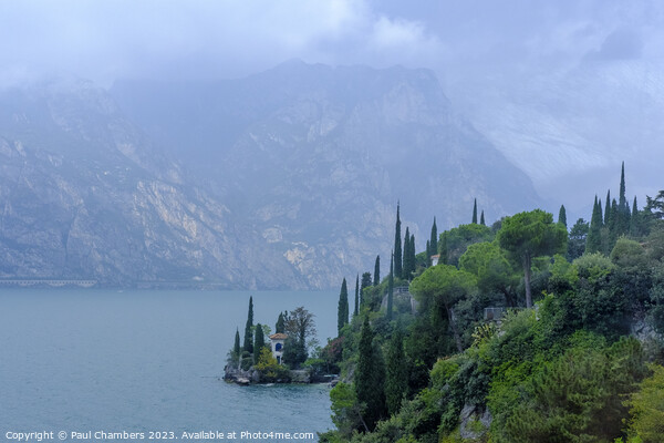 Lake Garda Picture Board by Paul Chambers