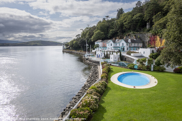 Hotel Portmeirion Picture Board by Paul Chambers