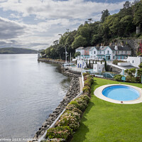 Buy canvas prints of Hotel Portmeirion by Paul Chambers