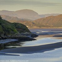 Buy canvas prints of The River Dwyryd in Portmeirion, Wales, a place to relax and enjoy the scenery by Paul Chambers
