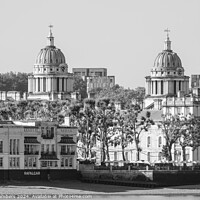 Buy canvas prints of Greenwich Trafalgar Tavern in Black & White by Paul Chambers
