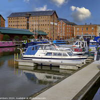 Buy canvas prints of Gloucester Quay Marina by Paul Chambers