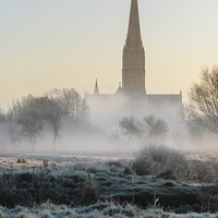 Buy canvas prints of  Misty Morning by Paul Chambers