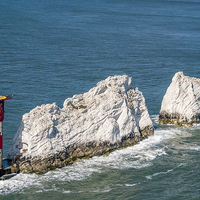 Buy canvas prints of  The Needles Lighthouse by Paul Chambers