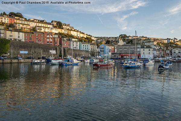 Brixham Harbour. Picture Board by Paul Chambers