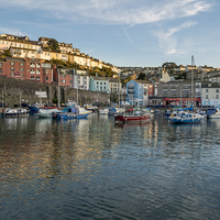 Buy canvas prints of Brixham Harbour. by Paul Chambers