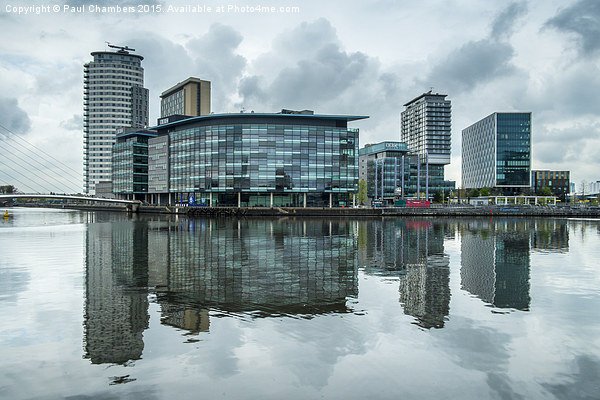 Salford Quays Picture Board by Paul Chambers