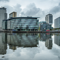 Buy canvas prints of Salford Quays by Paul Chambers