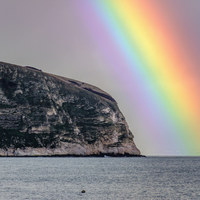 Buy canvas prints of Amazing Rainbow by Paul Chambers