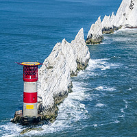 Buy canvas prints of The Needles Lighthouse by Paul Chambers