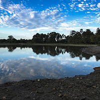 Buy canvas prints of Janemoor Pond by Paul Chambers