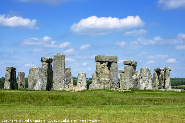 Beautiful Stonehenge Picture Board by Paul Chambers